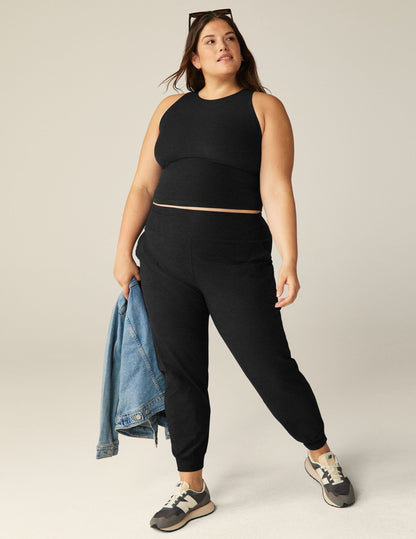 Beyond Yoga Spacedye Midi Jogger: Ultra-Soft Tapered Athleisure Comfort Pants