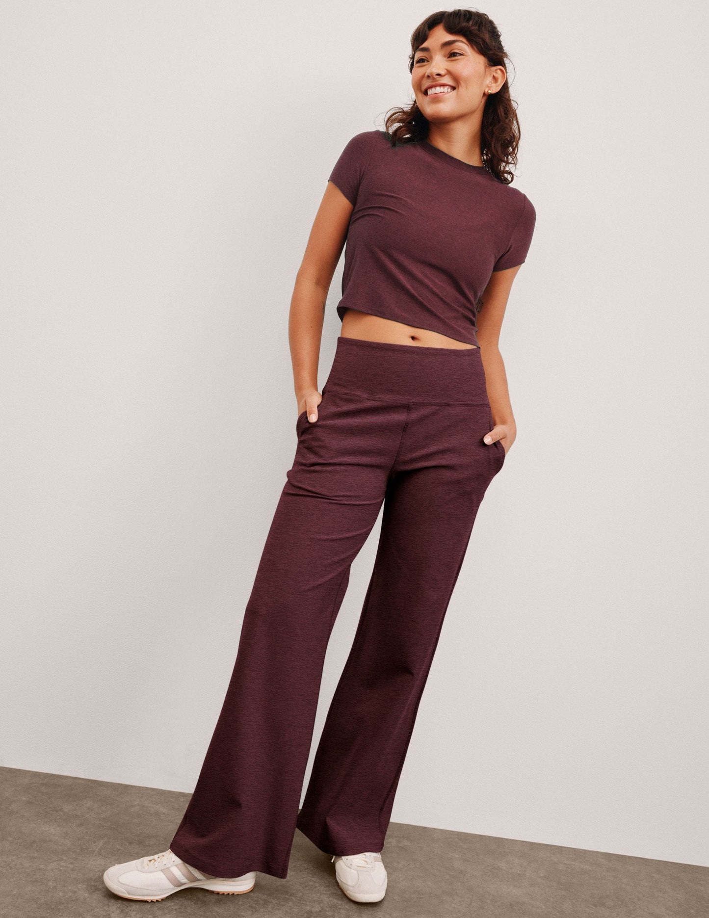 Spacedye Ultra-Soft Wide Leg Pants with Pockets for Everyday Comfort