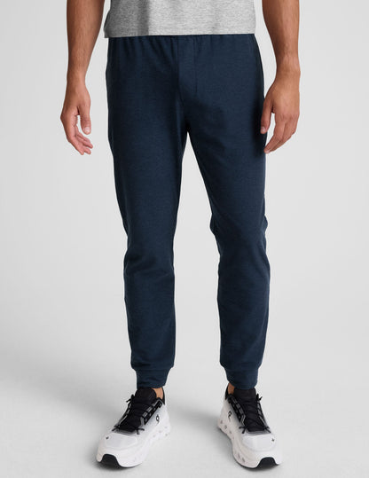 Ultra-Comfort Spacedye Freefit Men's Joggers with Zipper Pockets and Slim Fit