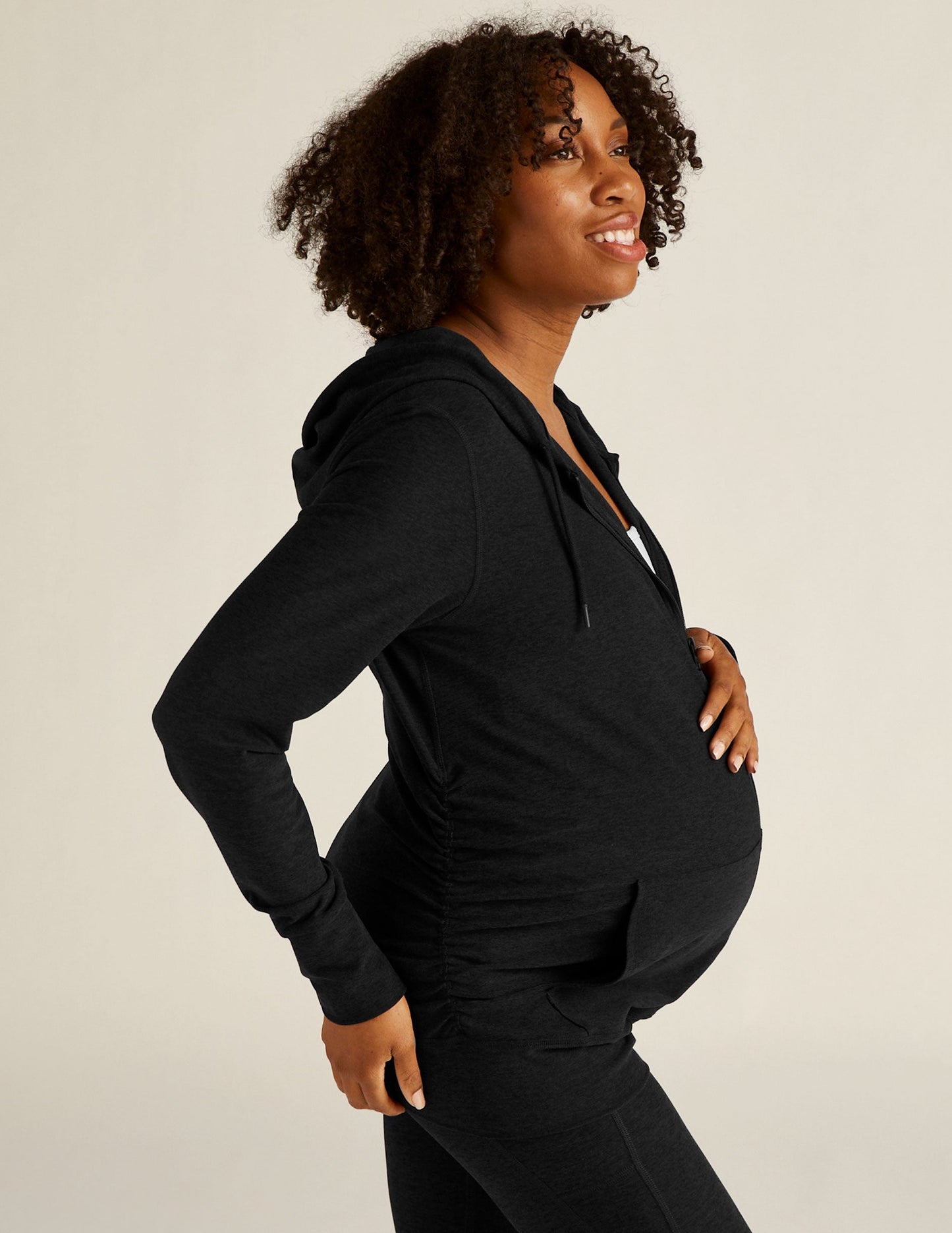 Beyond Yoga Spacedye Everyday Maternity Hoodie - Soft, Breathable Comfort