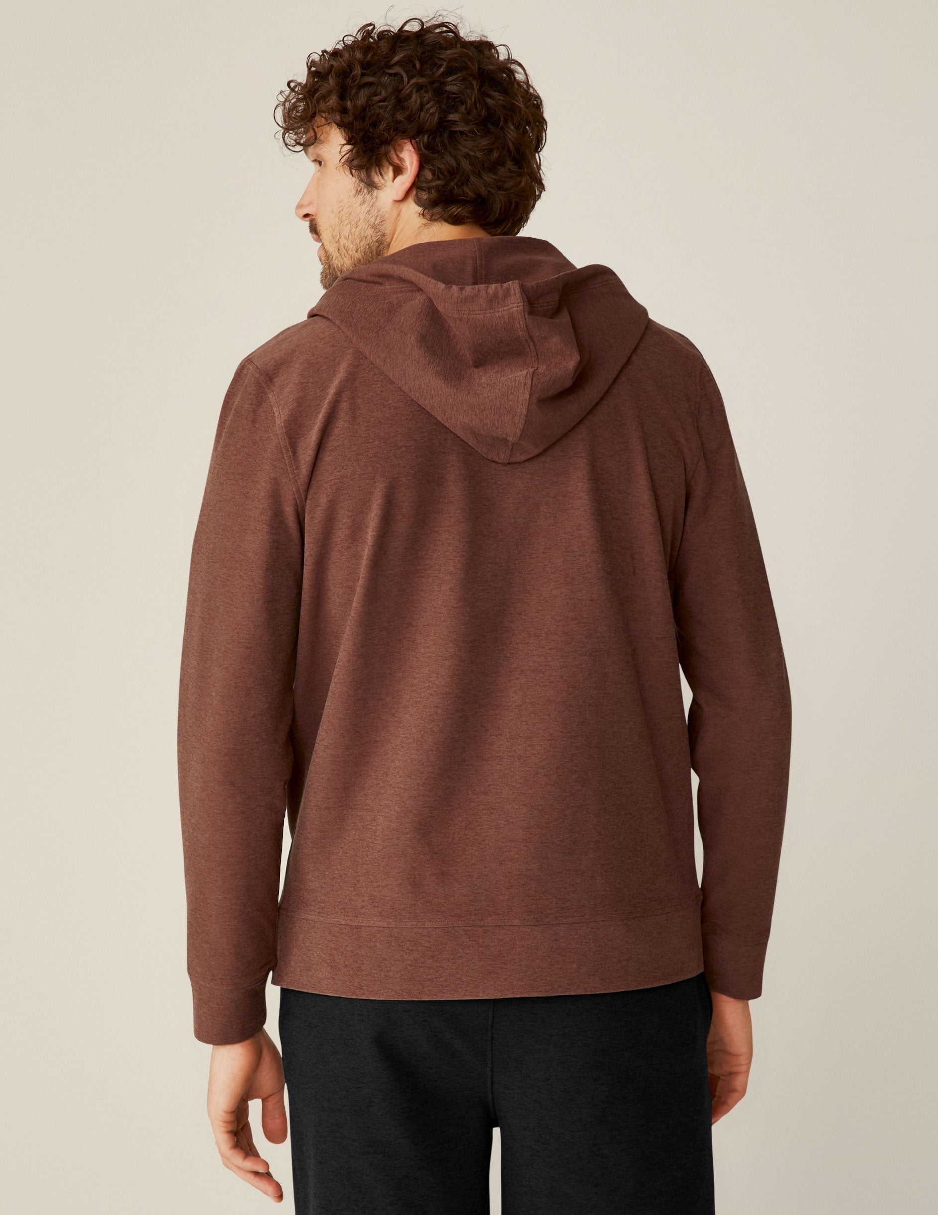 Men's Freefit Full-Zip Hoodie: Comfortable, Versatile, Maple Heather Fleece Jacket