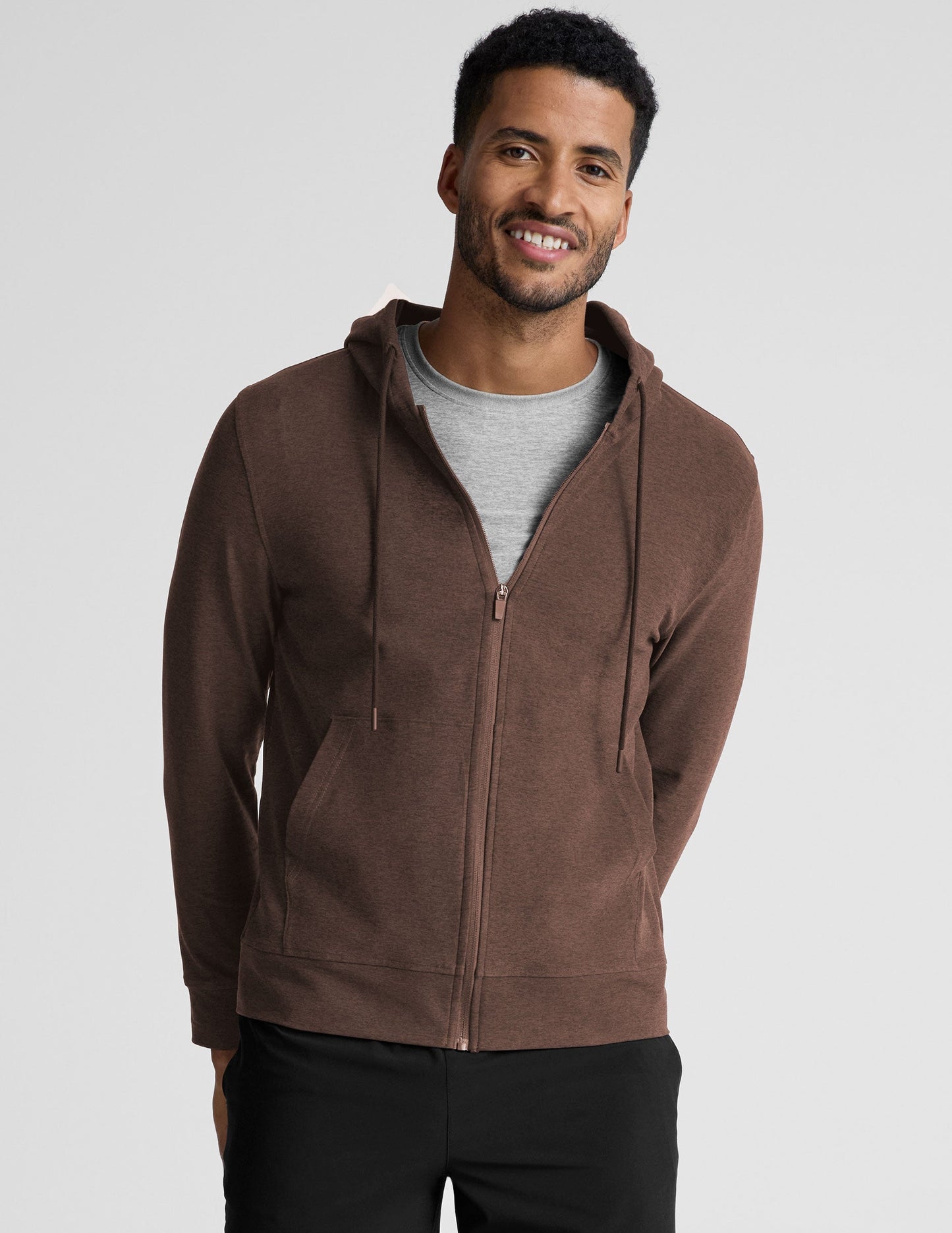 Freefit Men's Cozy Zip Hoodie: Ultimate Layer for Comfort & Style