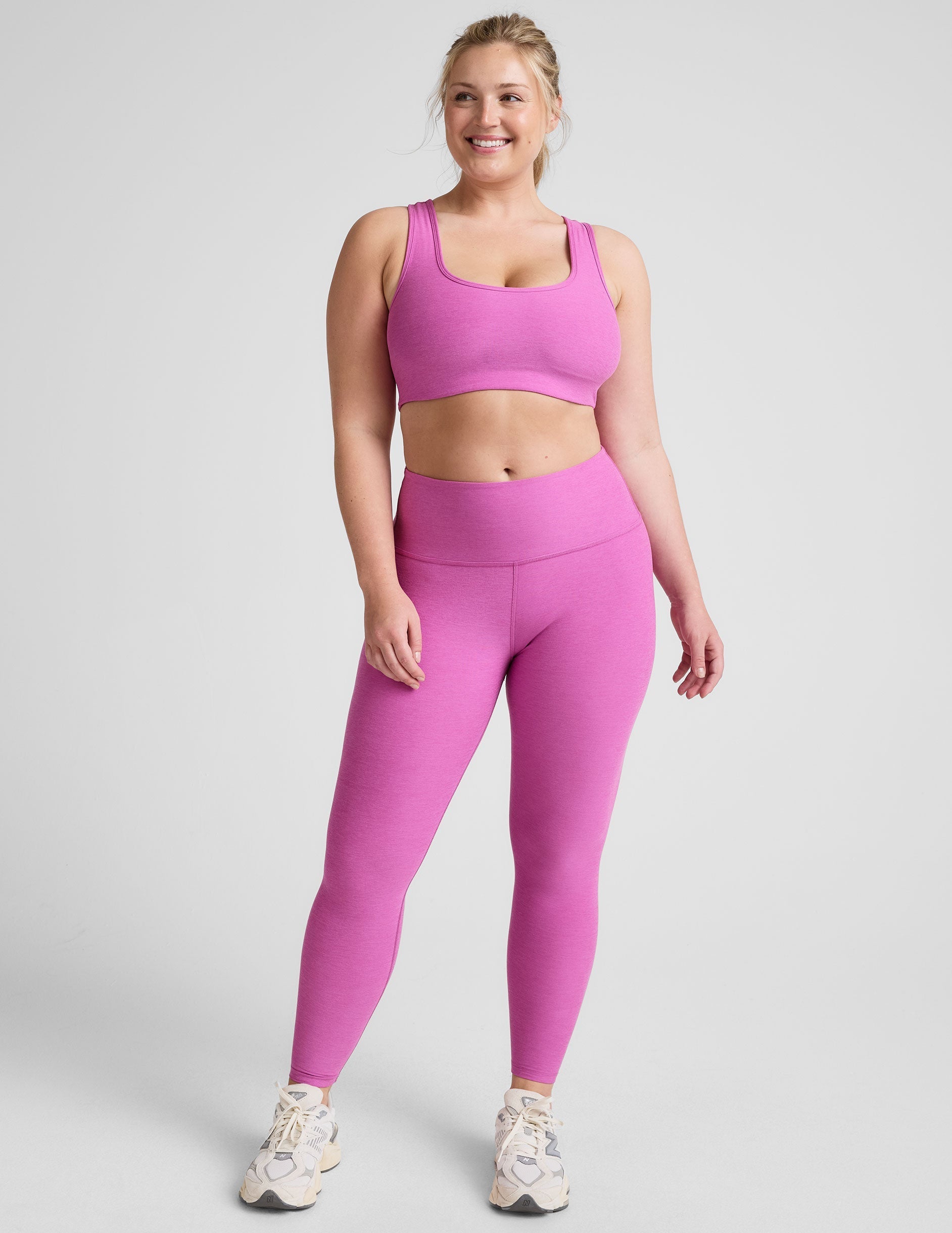 Ultra-Soft Spacedye High-Waisted Midi Legging: Supreme Comfort, Flattering Fit