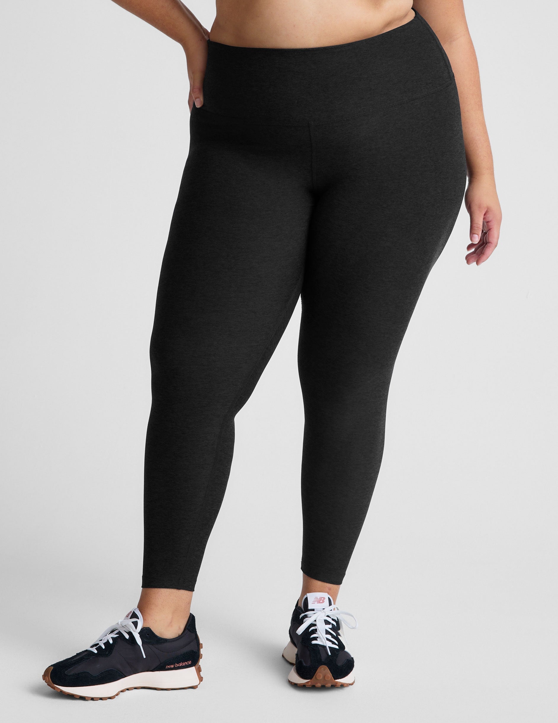 Premium Spacedye High Waisted Midi Leggings: Soft, Supportive, Flattering Fit