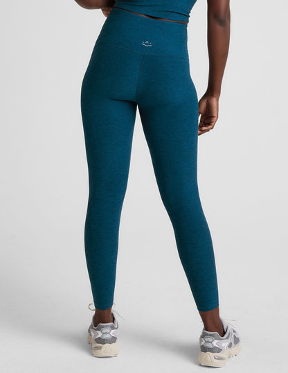 Buttery Soft Spacedye High Waisted Midi Leggings for Yoga & Daily Wear