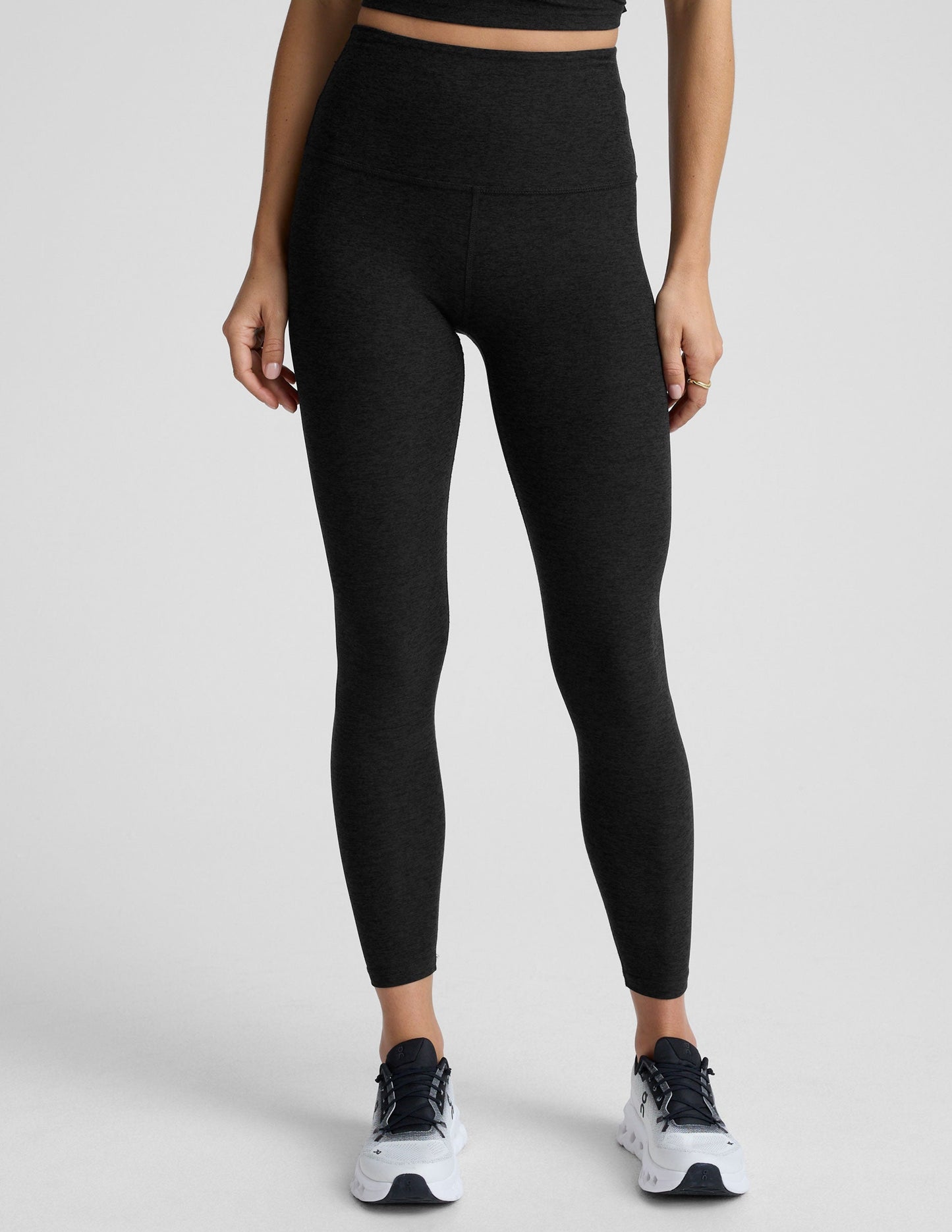 Premium Spacedye High Waisted Midi Leggings: Soft, Supportive, Flattering Fit