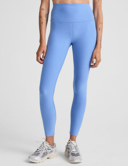 Buttery Soft Spacedye High-Waisted Midi Legging for Yoga & Everyday Comfort