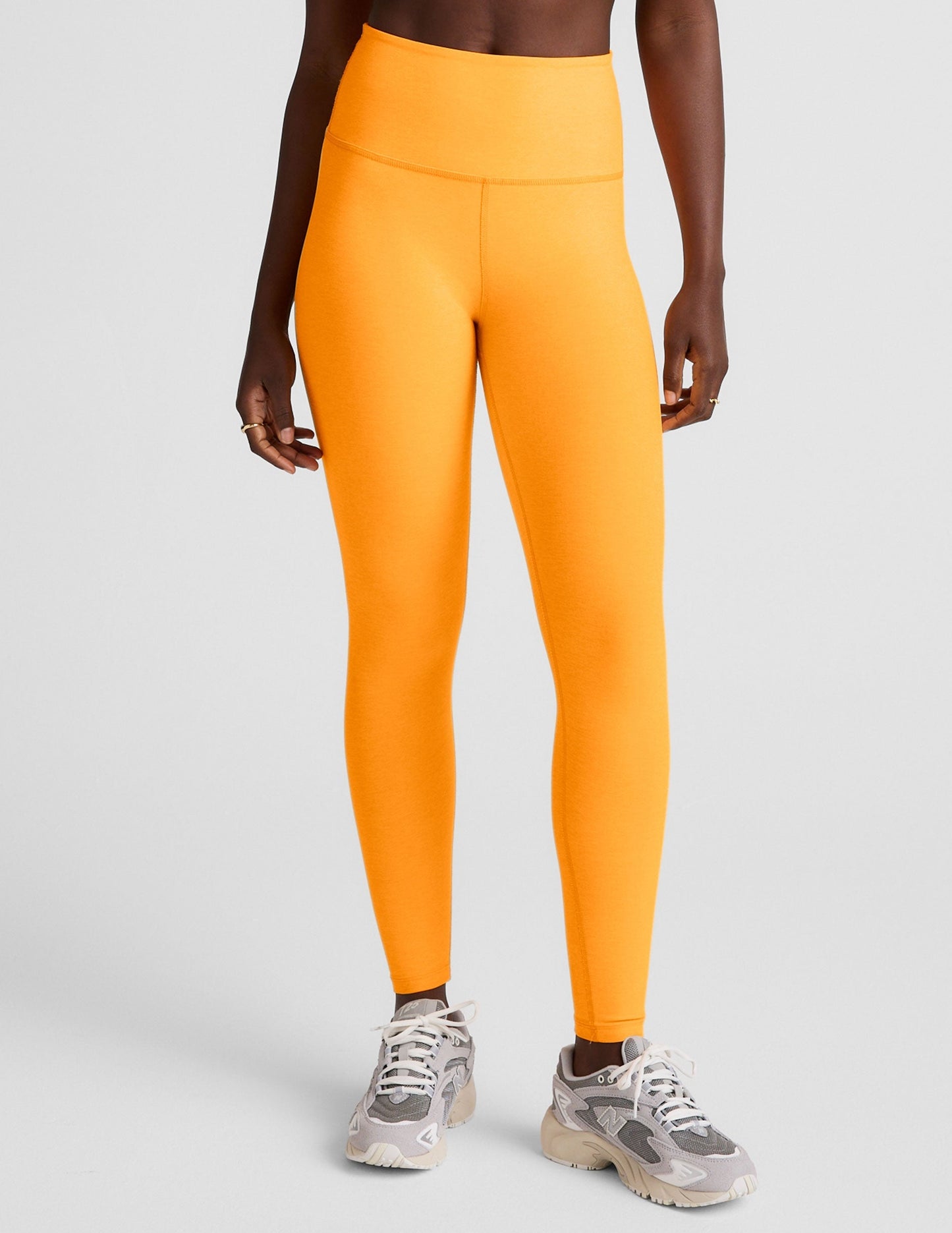 Ultra-Soft Spacedye High-Waisted Midi Legging: Comfortable, Supportive, Flattering Fit