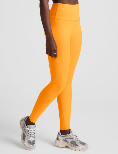 Ultra-Soft Spacedye High-Waisted Midi Legging: Comfortable, Supportive, Flattering Fit