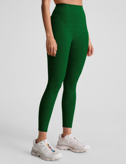 Buttery Soft Spacedye High-Waisted Midi Leggings - Ultimate Comfort & Support