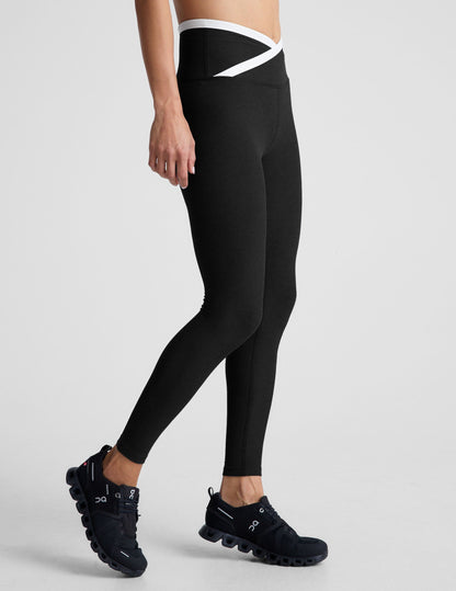 Soft Spacedye High-Waisted Midi Legging, Stylish Contour Seams, Ultimate Comfort Workout Apparel