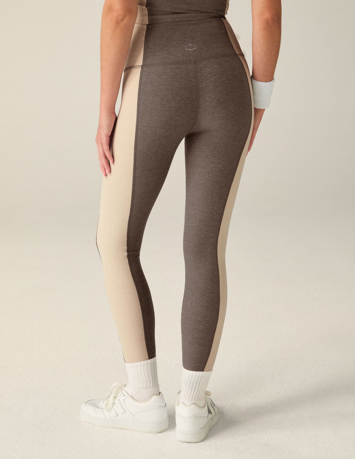 Spacedye Vitality High-Waisted Colorblock Midi Leggings for Women
