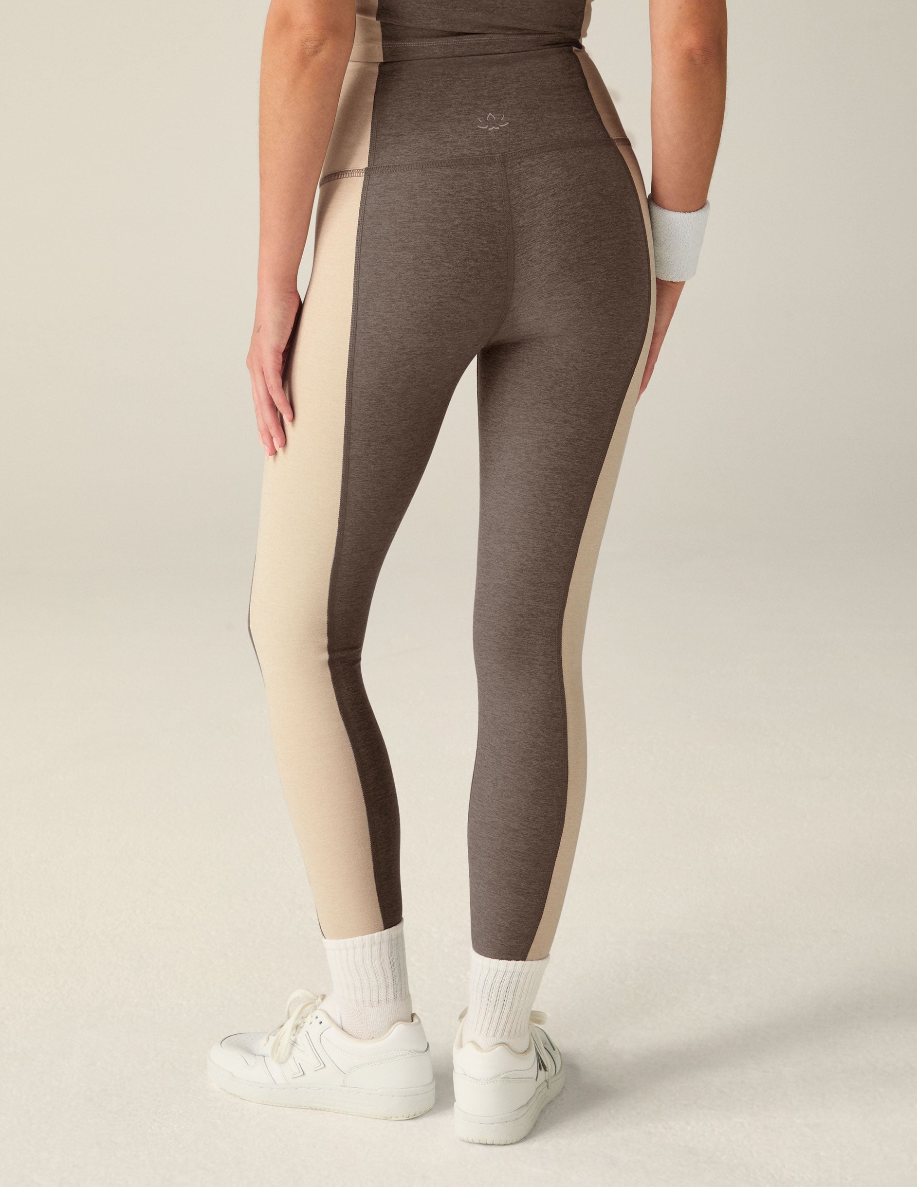 Spacedye Vitality High-Waisted Colorblock Midi Leggings for Women