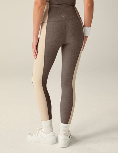 Spacedye Vitality High-Waisted Colorblock Midi Leggings for Women