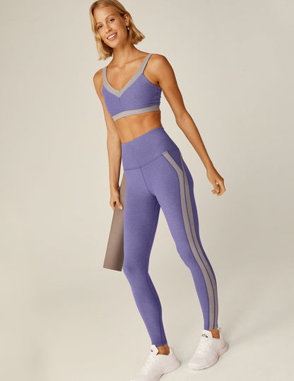 Spacedye Top Line High-Waisted Midi Leggings: Ultra-Soft, Stylish Trim