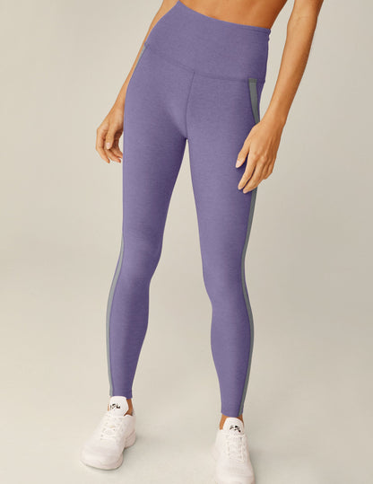 Spacedye Top Line High-Waisted Midi Leggings: Ultra-Soft, Stylish Trim
