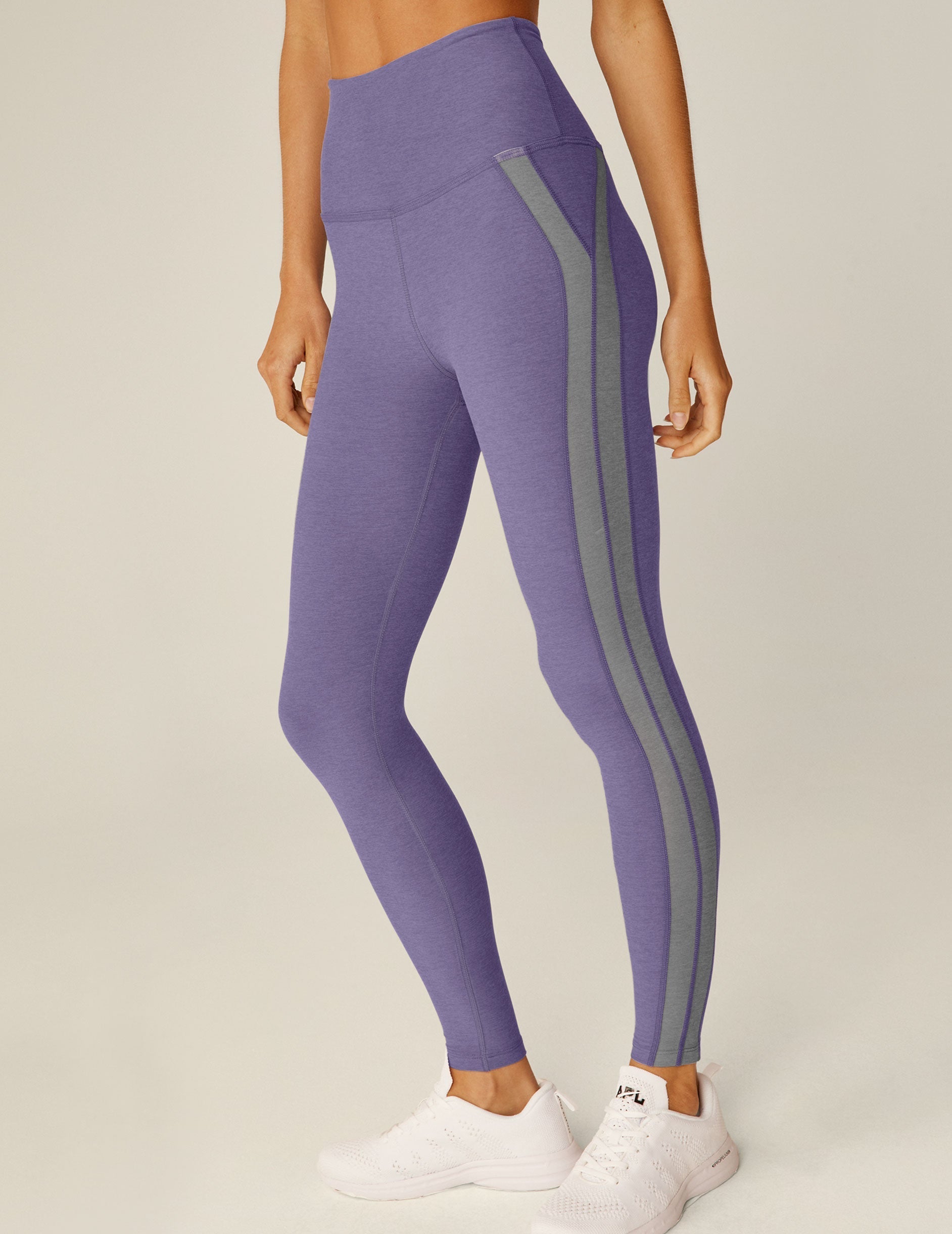 Spacedye Top Line High-Waisted Midi Leggings: Ultra-Soft, Stylish Trim