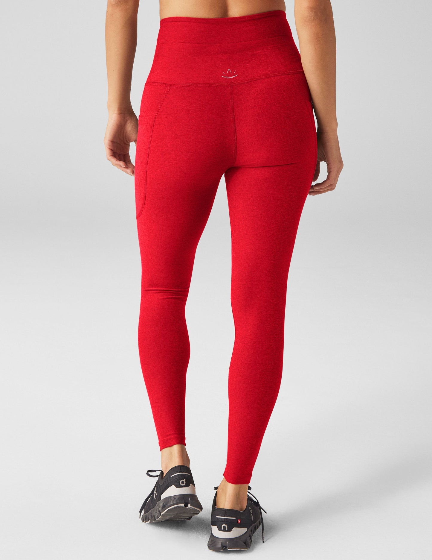 Spacedye Go Pocket High-Waist Midi Leggings with Drawstring & Phone Pockets