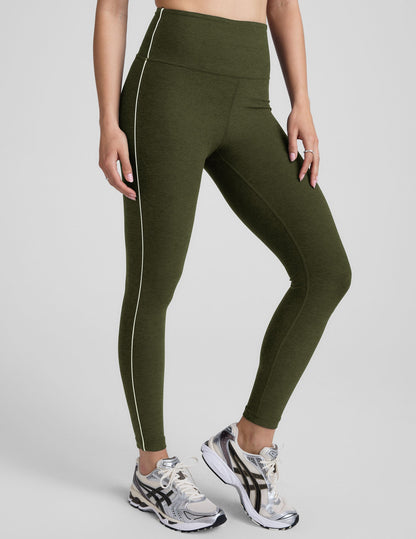 Beyond Yoga Spacedye High-Waisted Midi Legging: Soft Comfort, Flattering Activewear
