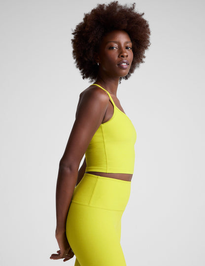 Beyond Yoga Spacedye Slim Racerback Cropped Tank: Activewear Comfort & Style