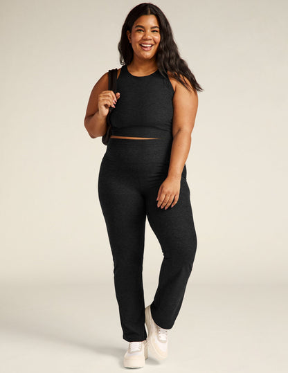 Spacedye Refocus Cropped Tank: Ultimate Comfort, Built-in Bra, Flattering Fit