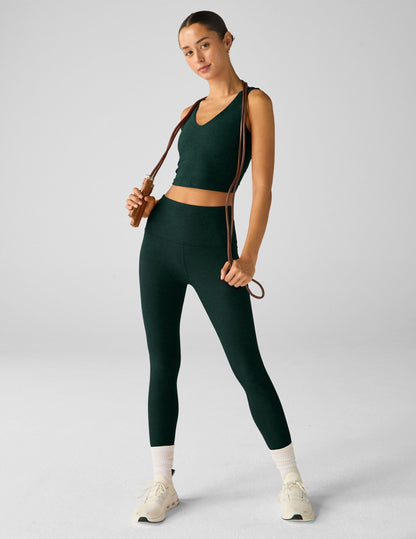 Beyond Yoga Spacedye V-Neck Cropped Tank: Soft Activewear & Everyday Comfort