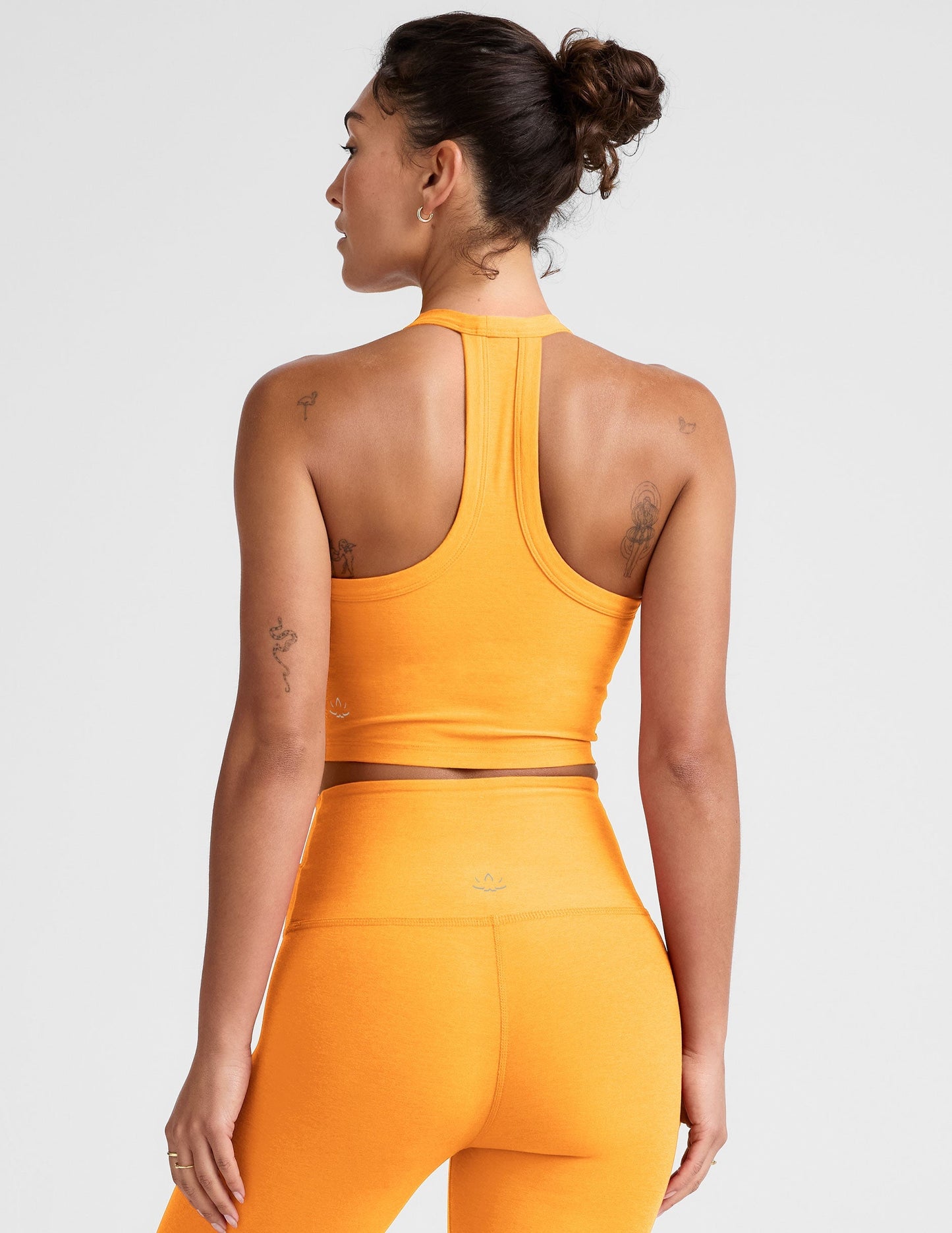 Beyond Yoga Spacedye Cropped Tank: V-Neck, Racerback, Built-in Bra, Comfort
