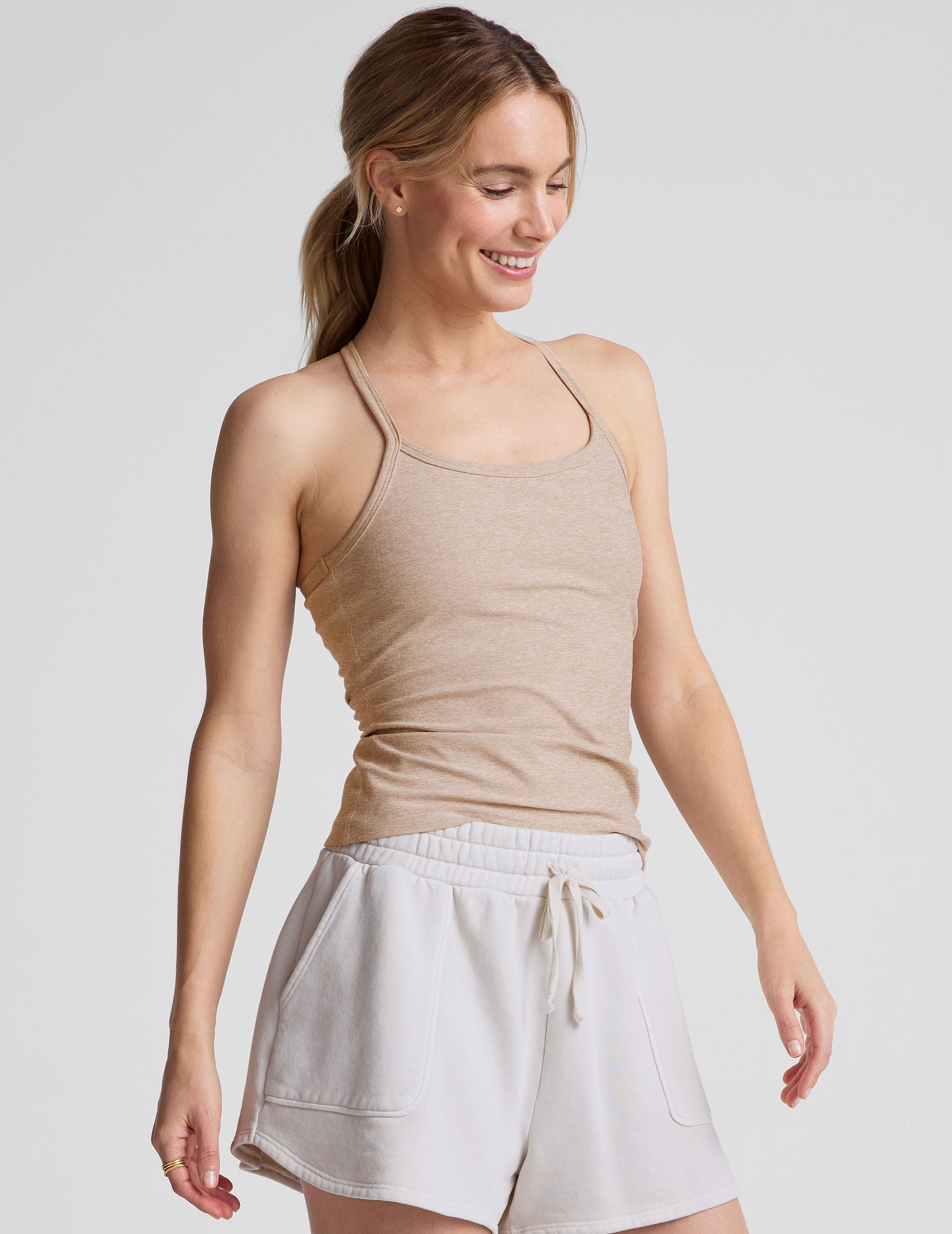 Beyond Yoga Spacedye Slim Racerback Tank Top - Extended Length Comfort