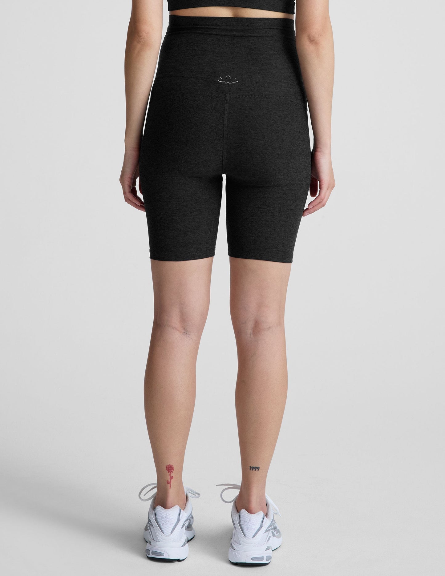 Ultra-Soft Spacedye Maternity Biker Shorts for Pregnancy Support & Comfort
