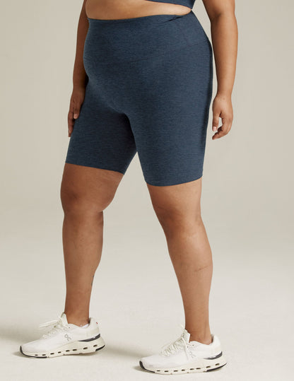 Buttery Soft Spacedye High-Waisted 7-Inch Biker Shorts for Yoga & Exercise