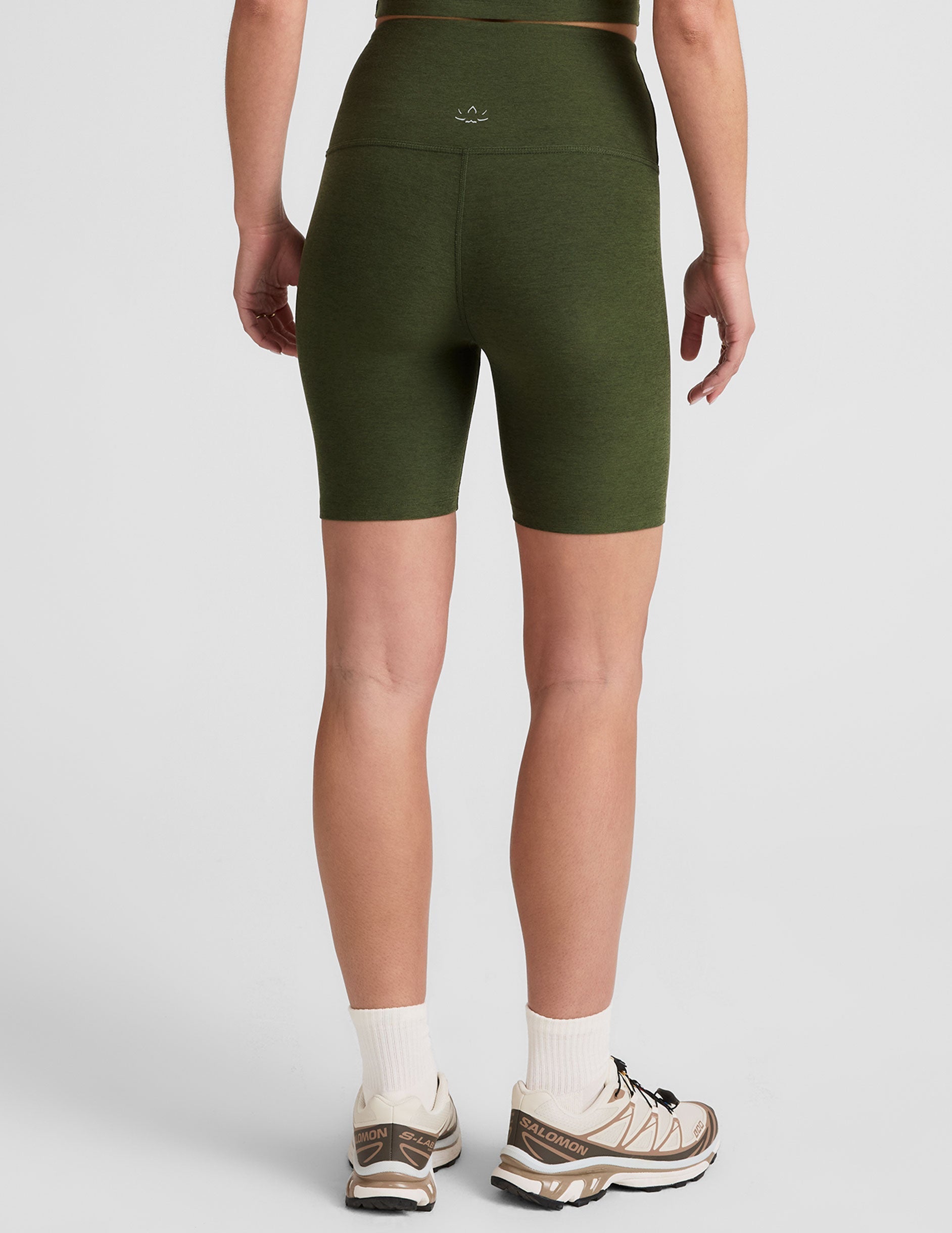 Buttery Soft Spacedye High-Waisted 7-Inch Inseam Biker Shorts for Women