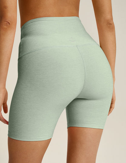 Beyond Yoga Spacedye High-Waisted 5-Inch Inseam Soft Yoga Biker Shorts
