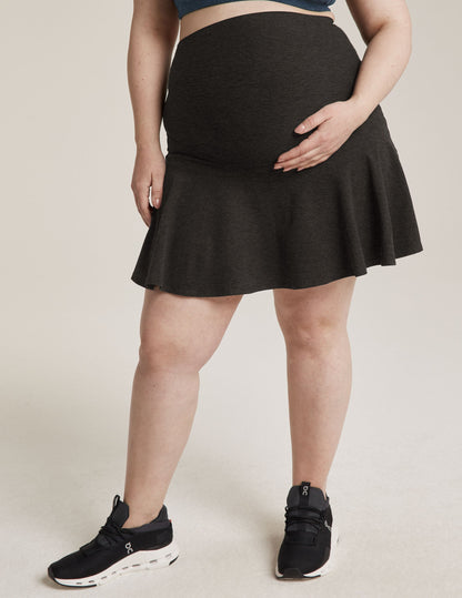 Beyond Yoga Spacedye Maternity Hot Shot Circle Skirt with Built-in Shorts