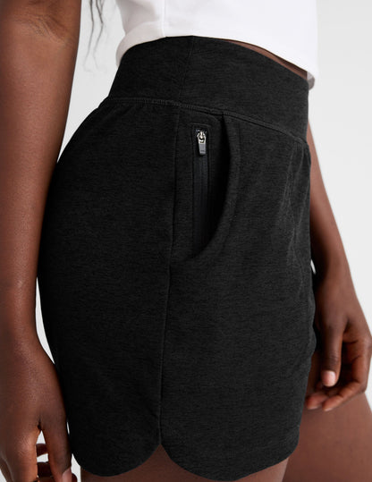 Beyond Yoga Spacedye Move Up 3-Inch Inseam Shorts with Hidden Zipper Pocket