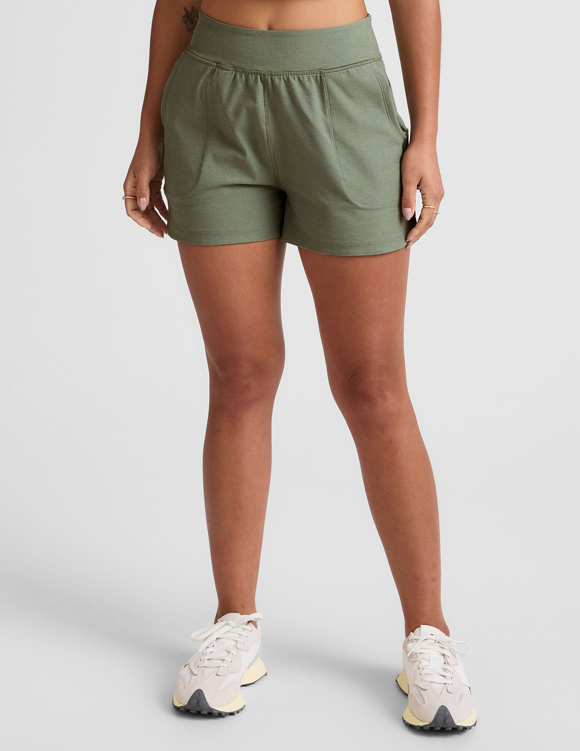 Beyond Yoga Spacedye Move Up 3-Inch Mid-Rise Women's Active & Casual Shorts