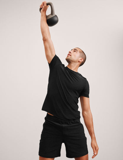 Ultimate Men's Spacedye Performance Shorts: Relaxed Fit, 7-Inch Inseam, Zipper Pockets