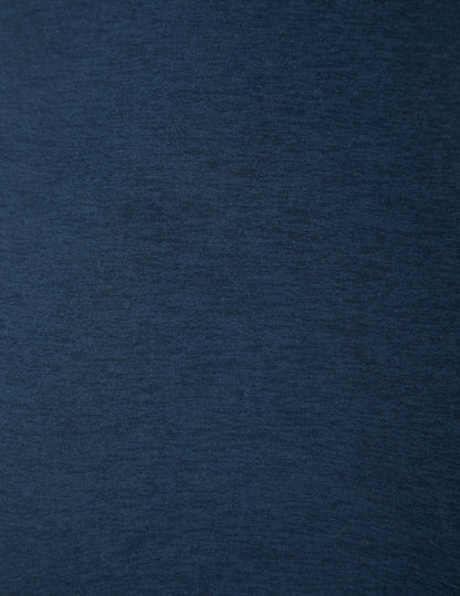 Luxurious Spacedye Icon Midi Dress: Effortless Style, Ultimate Comfort, Nocturnal Navy