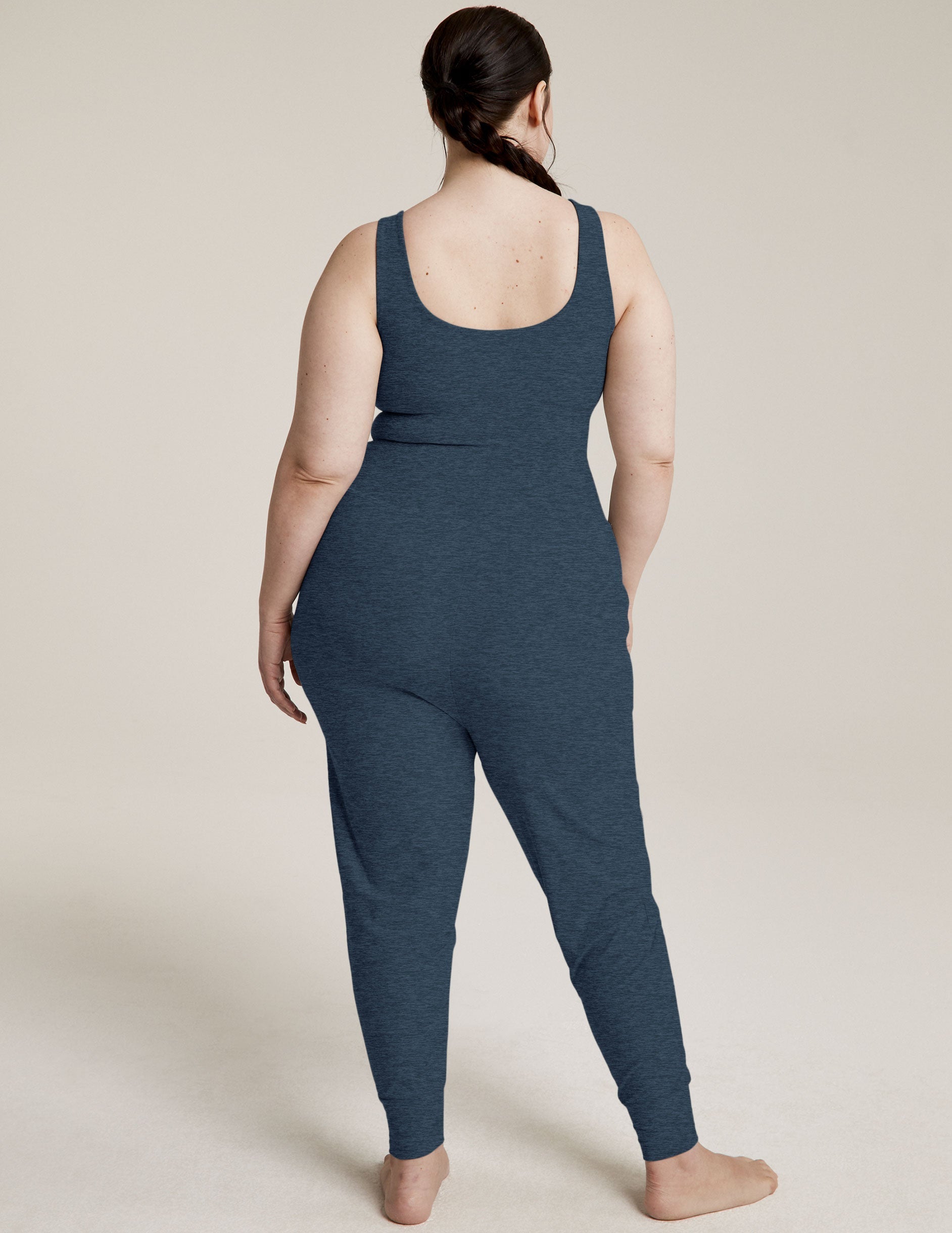 Soft Spacedye Maternity Jumpsuit: Comfortable, Stylish, Supportive for Expecting Moms