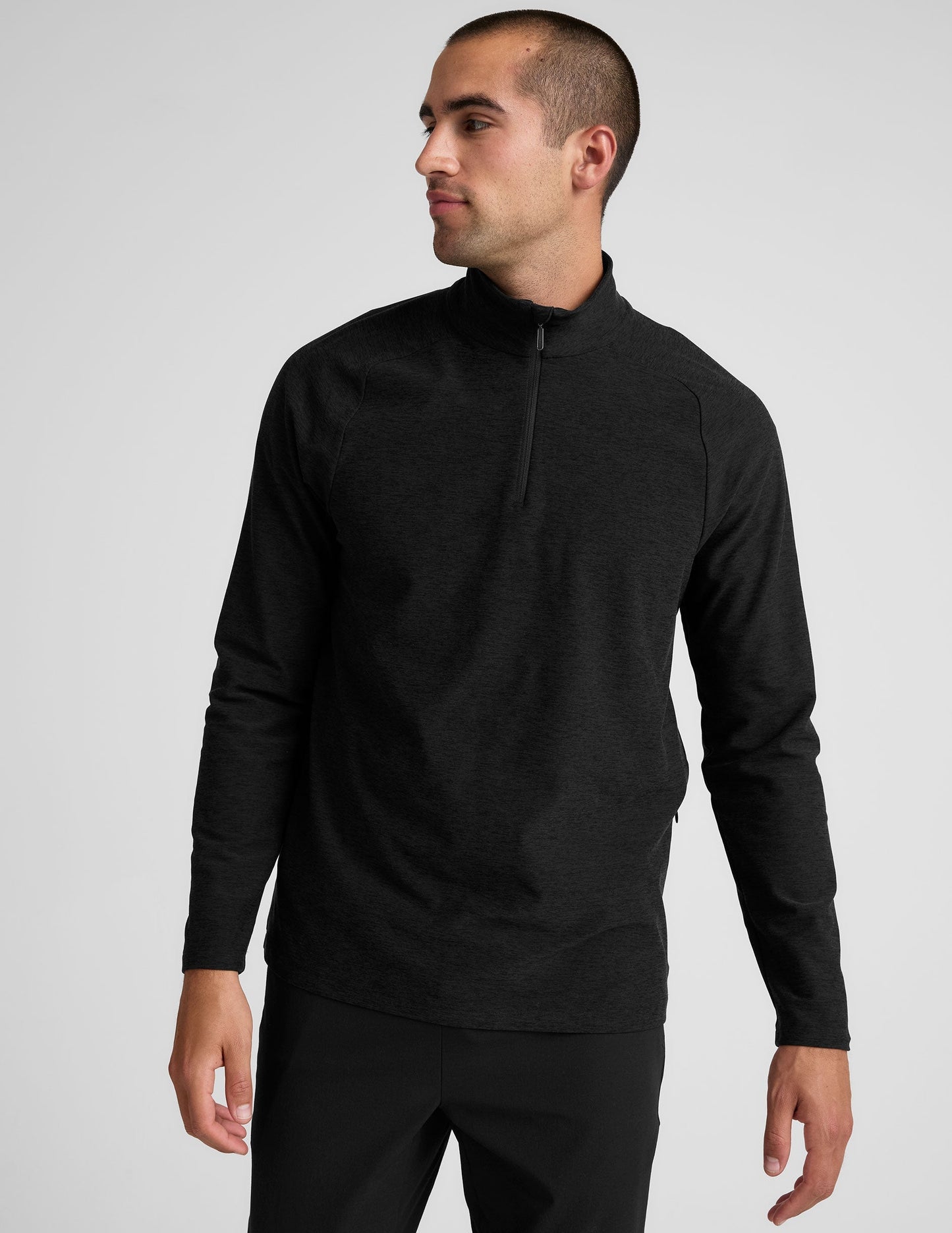 Ultra-Soft Spacedye Terrain Men's Quarter Zip – Moisture-Wicking Performance Fleece