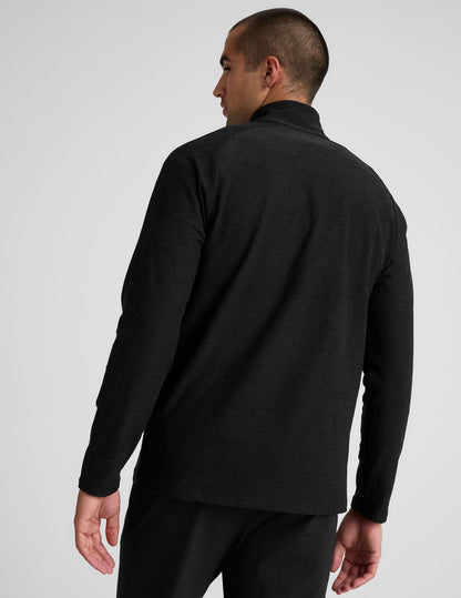 Ultra-Soft Spacedye Terrain Men's Quarter Zip – Moisture-Wicking Performance Fleece