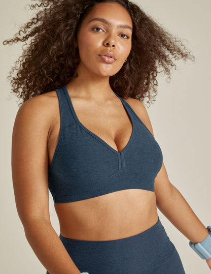 Spacedye Lift Your Spirits: Optimal Comfort Sports Bra with Removable Pads