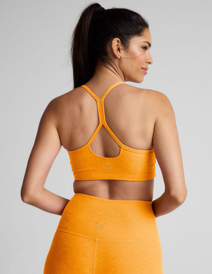 Ultra-Soft Spacedye Slim Racerback Bra: Yoga, Active, Moisture-Wicking, UV Protection