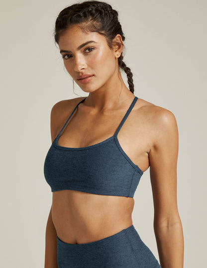 Ultra-Soft Spacedye Racerback Bra: Lightweight, Supportive, Moisture-Wicking for Yoga