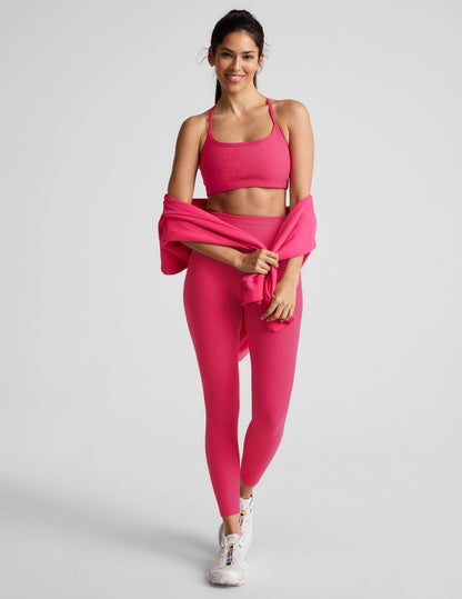 Beyond Yoga Spacedye Slim Racerback Bra: Vivid Pink Heather Activewear