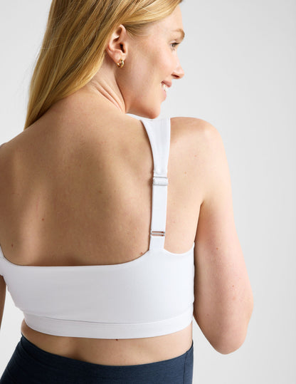 Super Soft Spacedye Criss-Crossover Maternity Nursing Bra for Easy Feeding