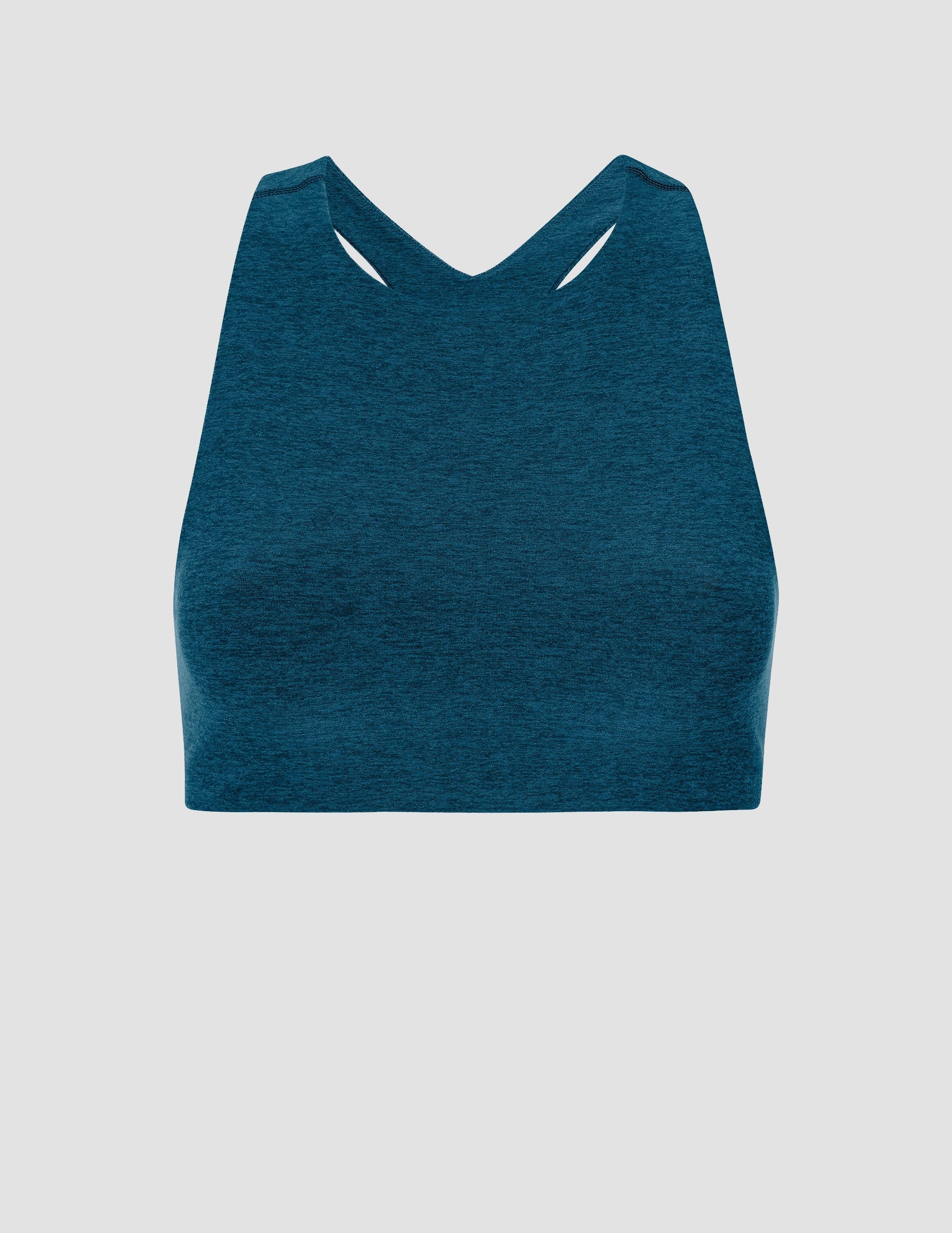 Beyond Yoga Spacedye High-Neck Racerback Sports Bra for Active Lifestyles